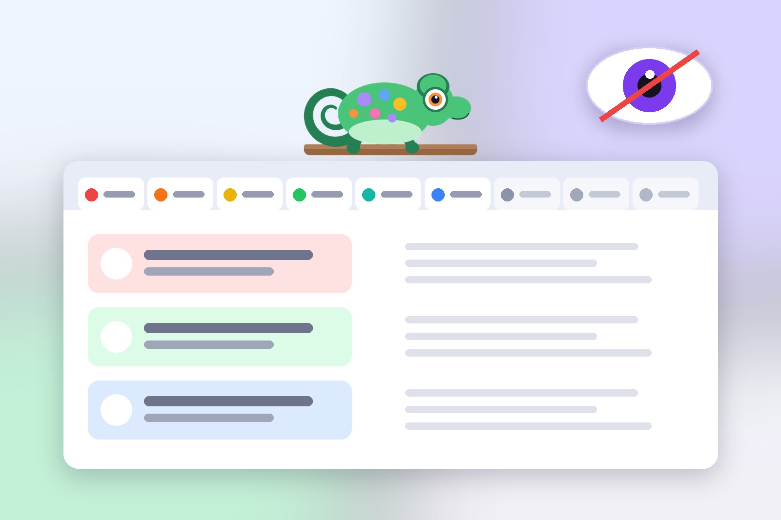 How to instantly hide your browser tabs