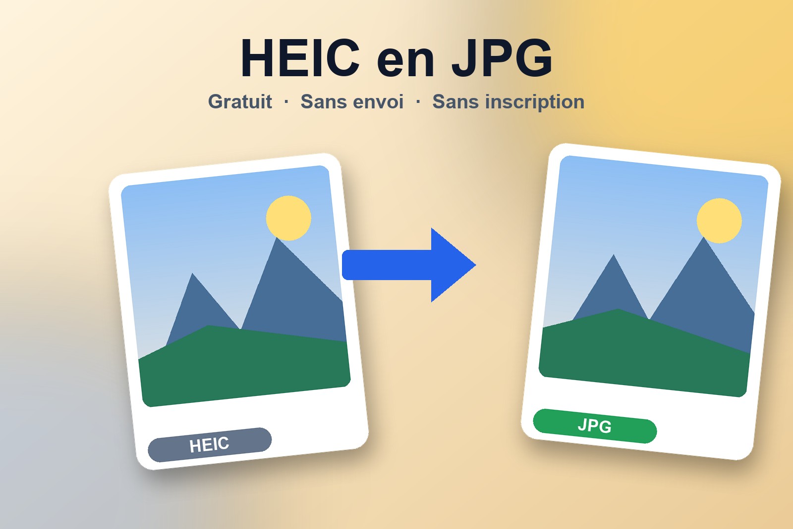 Comment convertir des photos HEIC en JPG en ligne gratuitement