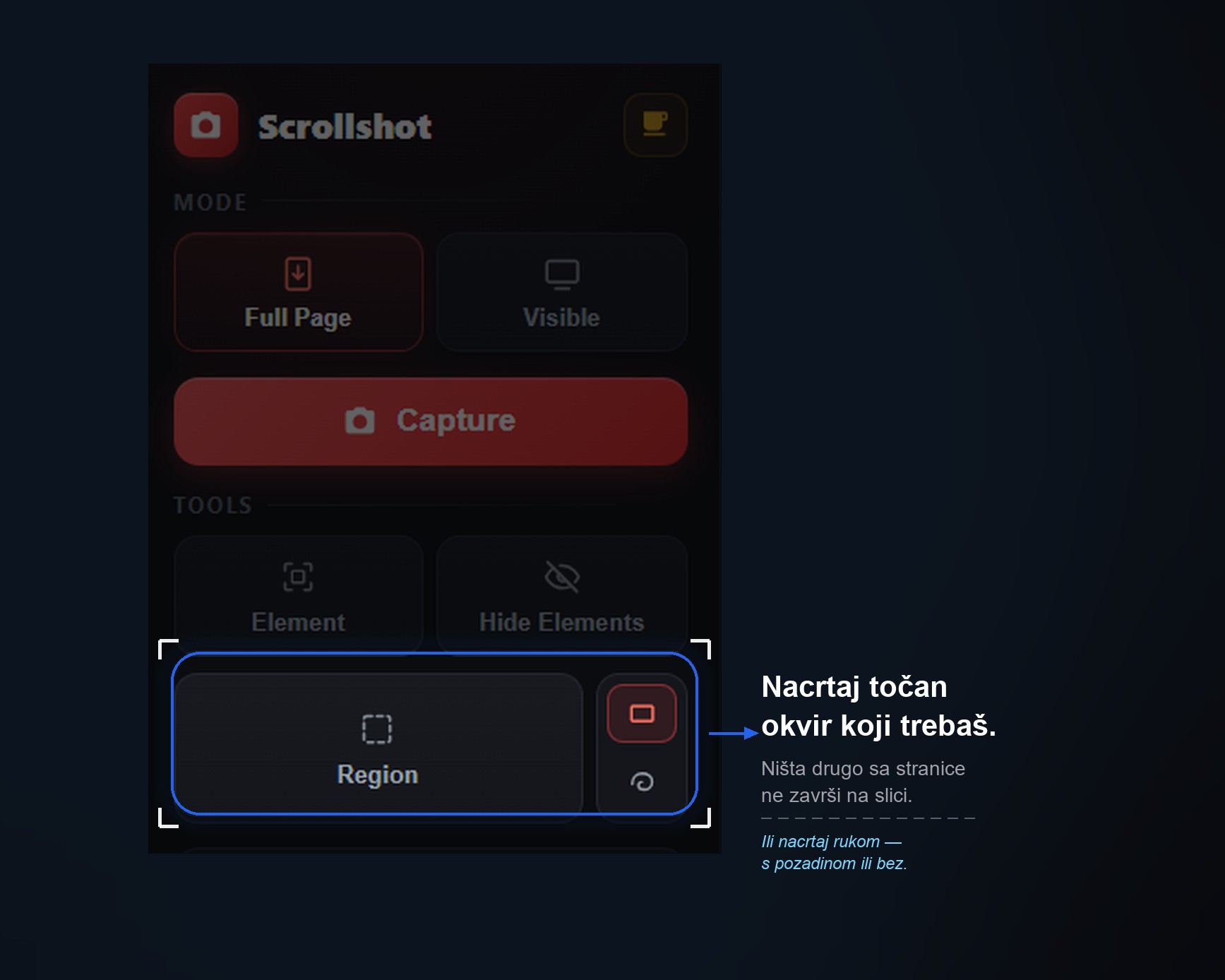Kako Snimiti Samo Dio Web Stranice