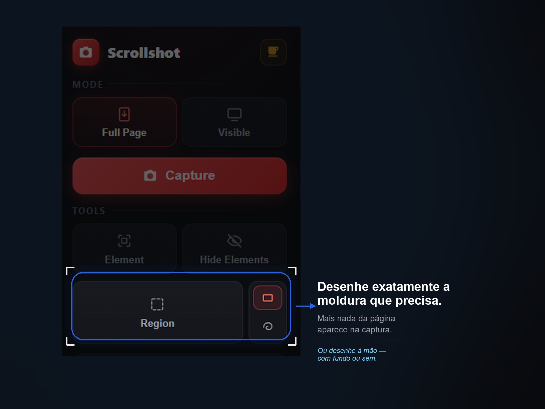Como Tirar um Print de Apenas uma Parte da Página