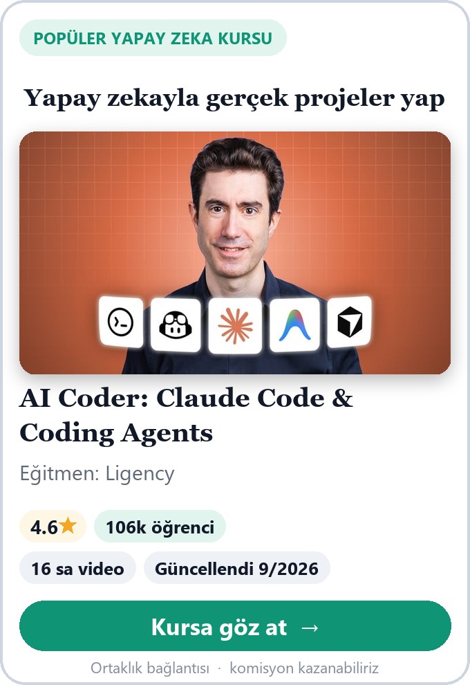 AI Coder: Complete Claude Code & Coding Agents Course by Ligency on Udemy