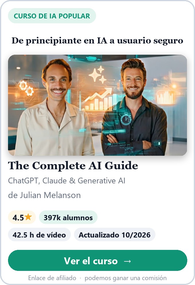 The Complete AI Guide: Learn ChatGPT, Claude & Generative AI by Julian Melanson on Udemy