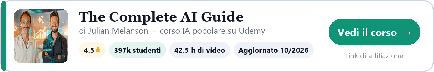 The Complete AI Guide: Learn ChatGPT, Claude & Generative AI by Julian Melanson on Udemy